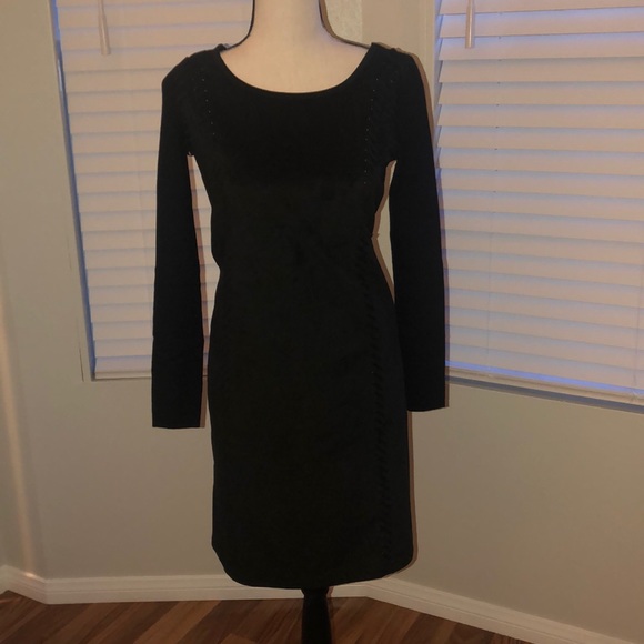 Black long sleeve dress INC brand - Picture 1 of 5